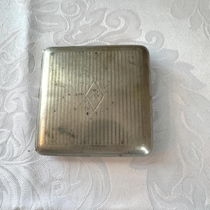 RARE-1950&#39;s Antique W&H Co. Cigarette Case Metal Box