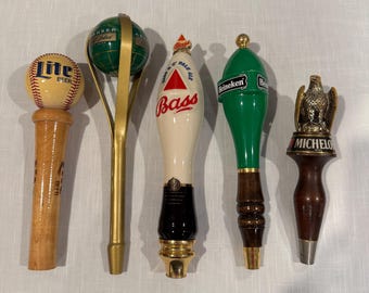 RARE-1990's  Handle Taps-Lite ,Anheuser World Select,Bass,Heineken,Michelob