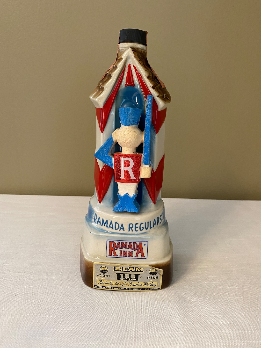 Vintage - 1976 Ramada Inn - Ramada Regulars - Jim Beam Decanter - Etsy