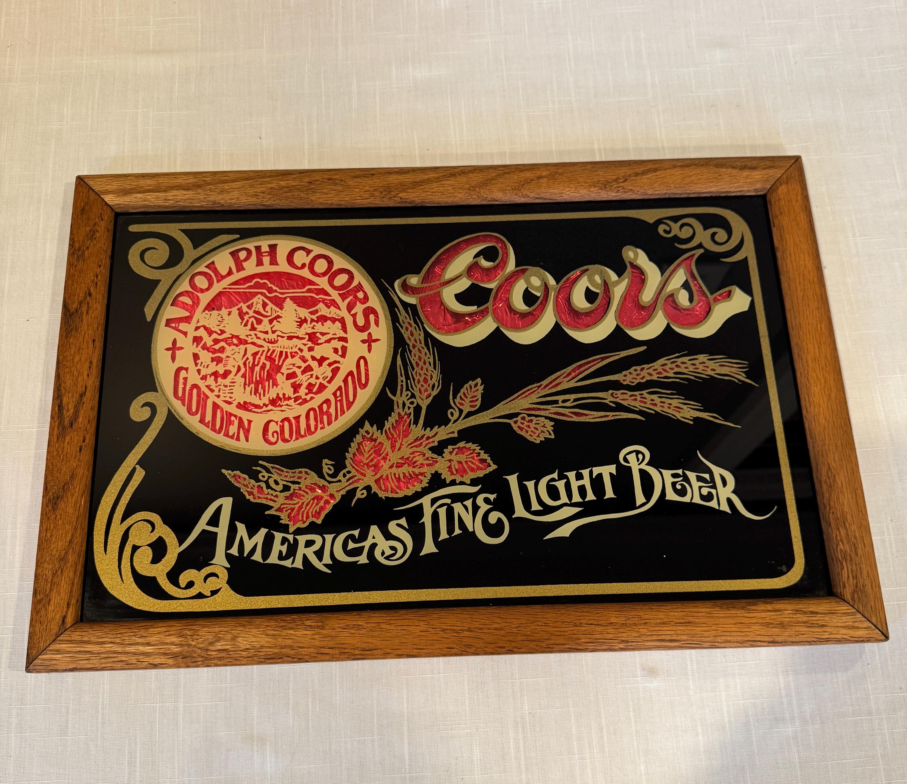 Coors Light Mirror - Etsy