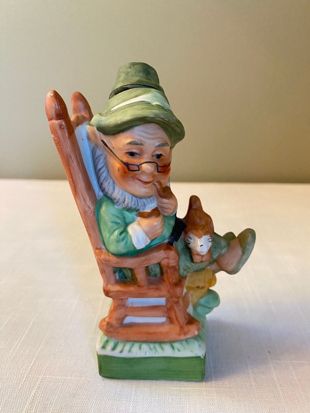 Rare 1978 Mr. Leprechaun Decanter: Hoffman Distilling Mr. Lucky Series ...