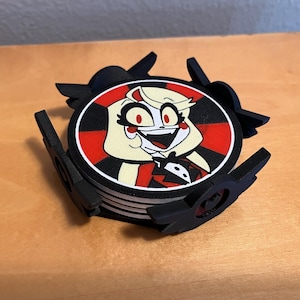 Hazbin Hotel Coaster Set