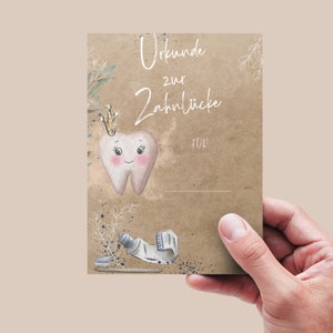Fée des dents / set 20 cartes / dent de lait / My Little / cadeau / calendrier dentaire / certificat / jalon / anniversaire / inscription / dent bancale