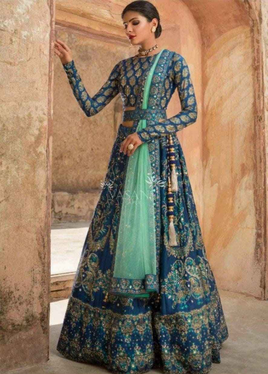 dupatta styles for lehenga choli