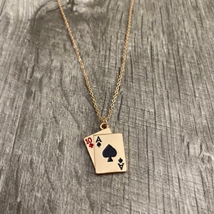 Playing Cards Novelty Necklace