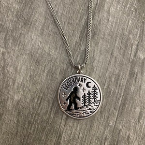 Stainless Steel Bigfoot Necklace