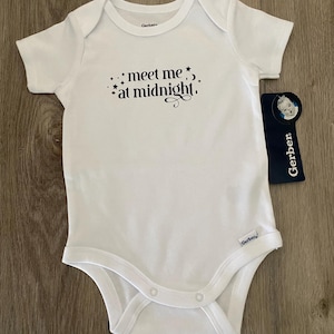 Meet Me at Midnight Swiftie Baby One Piece Bodysuit