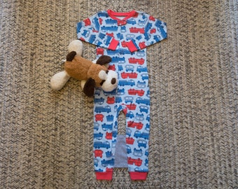 Pijamas de cuna sin pies para niños pequeños de 3 años