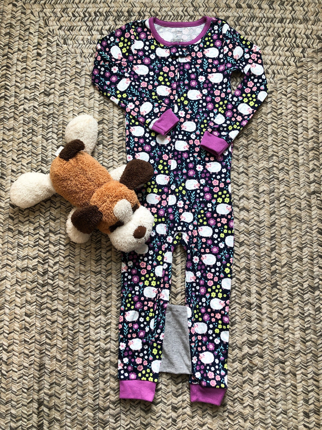 3T Footless Climbing Prevention Safety Pajamas Toddler Etsy