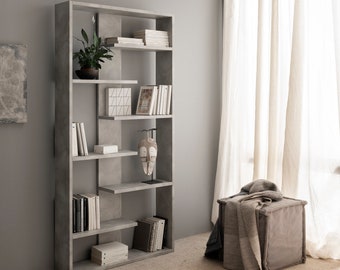 ARHome Urban Bücherregal, 180 x 90 x 22, Regal, Made in Italy