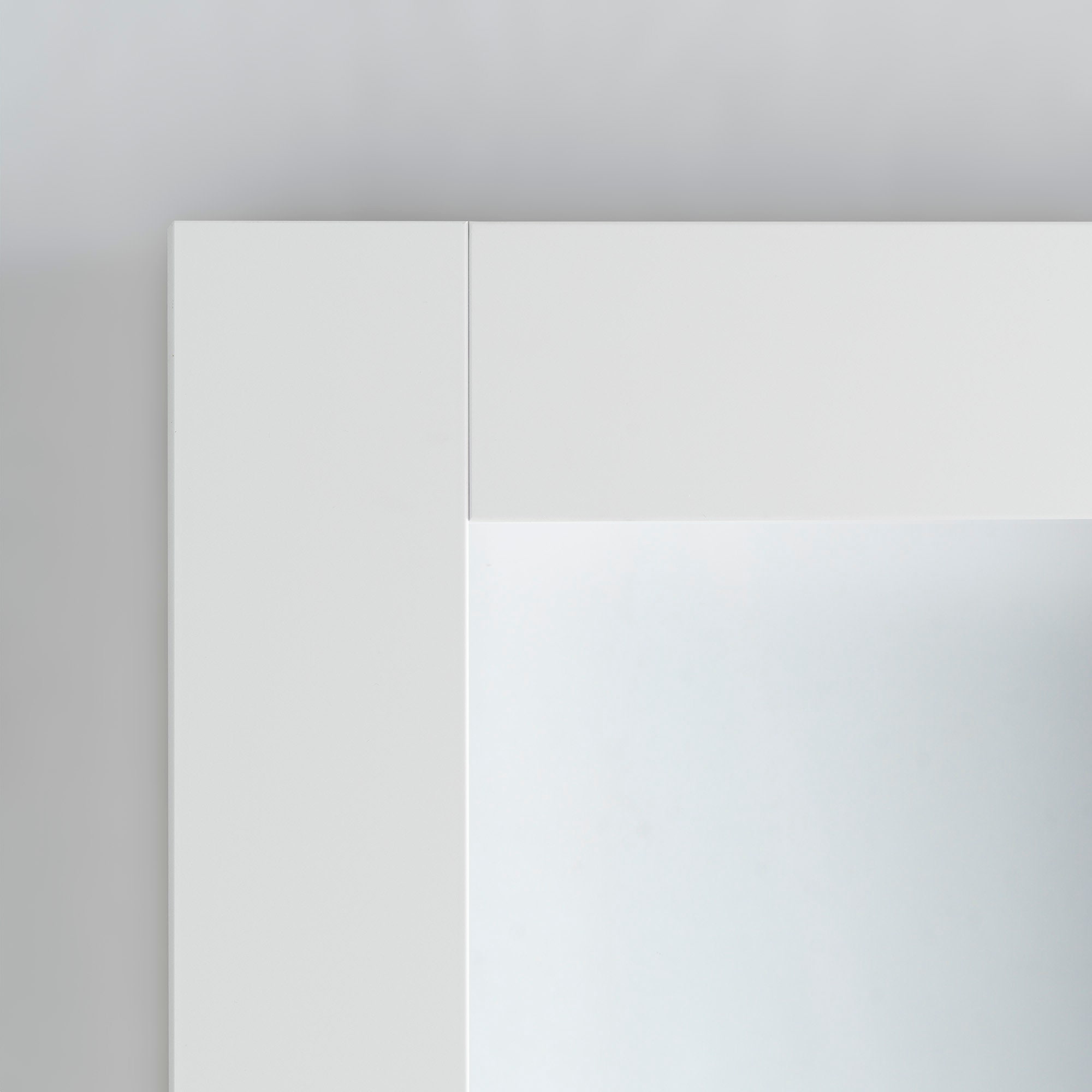Specchio Parete Muro ARHome Specchiera da Terra 166 x 66 Made in Italy Bianco Opaco