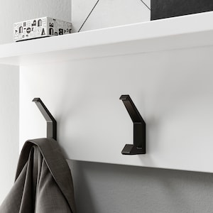 ARHome Coat hanger with shelf 60 x 20 x 12, Made in Italy