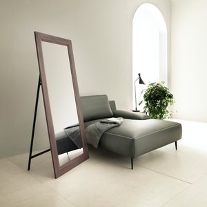 ARHome Floor Mirror, 180 x 78, Walnut, Made in Italy