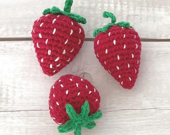 Strawberry Crochet Pattern