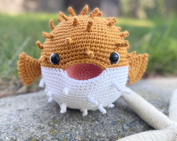 Bubbles the Puffer Fish Crochet Pattern