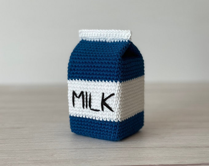 Milk Carton Crochet Pattern