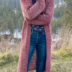 Crochet Duster Etsy