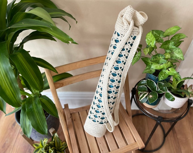 Ananda Yoga Mat Bag Crochet Pattern