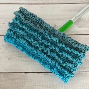 CROCHET PATTERN Reusable Mop Cover Trio 3-in-1 Washable Cotton Swiffer Dust Mop Sweeper Eco-friendly Sustainable Crochet PDF image 3