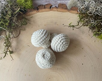 CROCHET PATTERN Button Mushroom | Cremini, Toadstool, White | Amigurumi Crochet Food | Montessori & Waldorf Toys | Sustainable Crochet