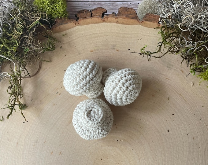 Button Mushroom Crochet Pattern