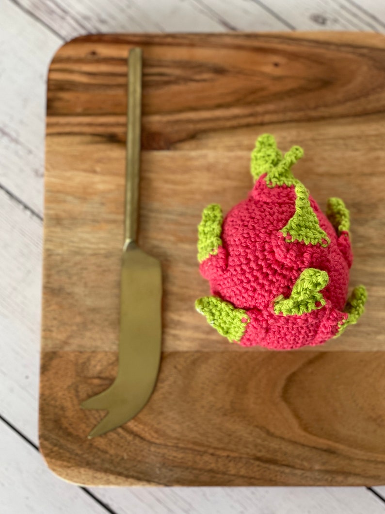 CROCHET PATTERN Dragon Fruit Pitahaya Ecofriendly Etsy
