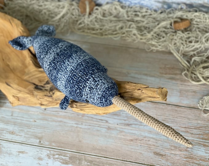 Filip the Narwhal Crochet Pattern