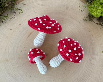 VARIETY MUSHROOM Crochet Pattern