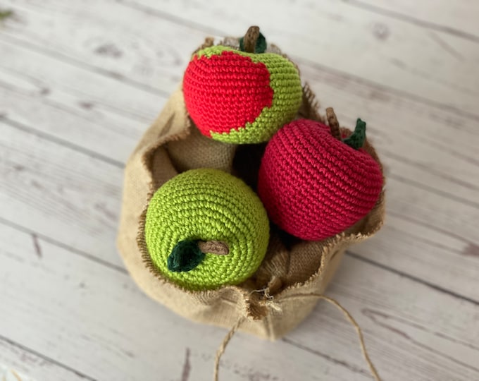 Apple Crochet Pattern