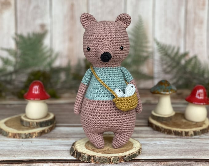 Benjamin the Bear Crochet Pattern