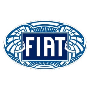 Garage Sign - Fiat Badge 1908-1921 - Easy to Hang - Oval 16&quot; - Décor Wall Auto Personal Mancave