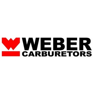 Car Sticker - Weber Carburetors - Set of 2 - 150mm Length - Outdoor