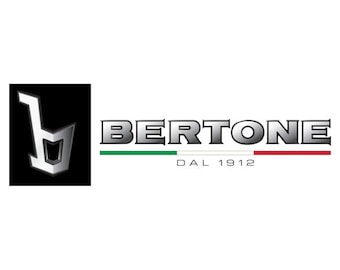 Garage Sign - Bertone - Easy to Hang - Size 18" - Décor Wall Art Auto Personal Mancave