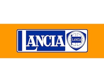 Garage Sign - Lancia - Size 16.5" - Easy to Hang | Décor Wall Art Auto Personal Mancave