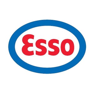 Garage Sign - Esso - Easy to Hang - Oval 15" - Décor Wall Auto Personal Mancave