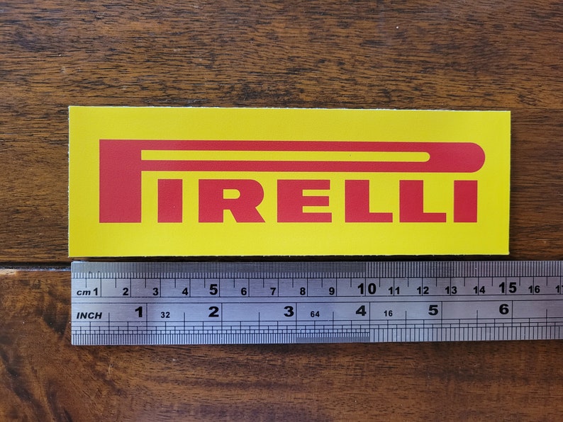 Car Sticker Pirelli Set of 2 150mm Length Graphic Accuracy - Etsy