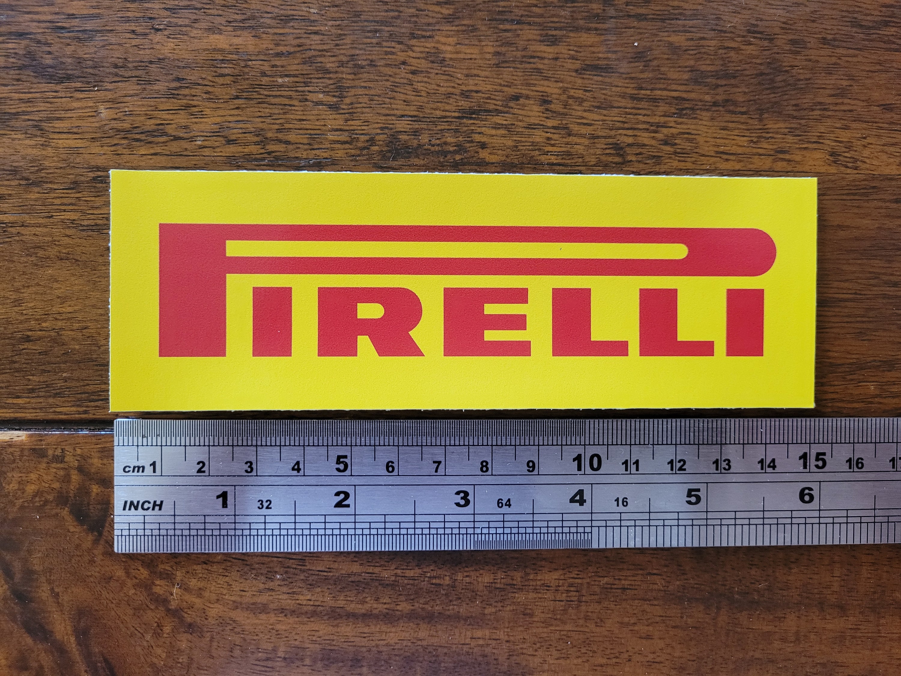Car Sticker Pirelli Set of 2 150mm Length Outdoor Etsy