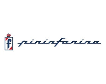 Sticker voiture - Pininfarina - Lot de 2 - Longueur 150 mm - Extérieur