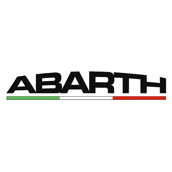 Car Sticker - Abarth - Set of 2 - 150mm Length - Outdoor