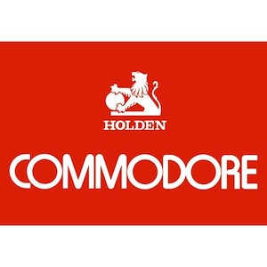 Garage Sign - Holden Commodore - 16.5&quot; X 10.6&quot; - Easy to Hang | Décor Wall Auto Personal Mancave
