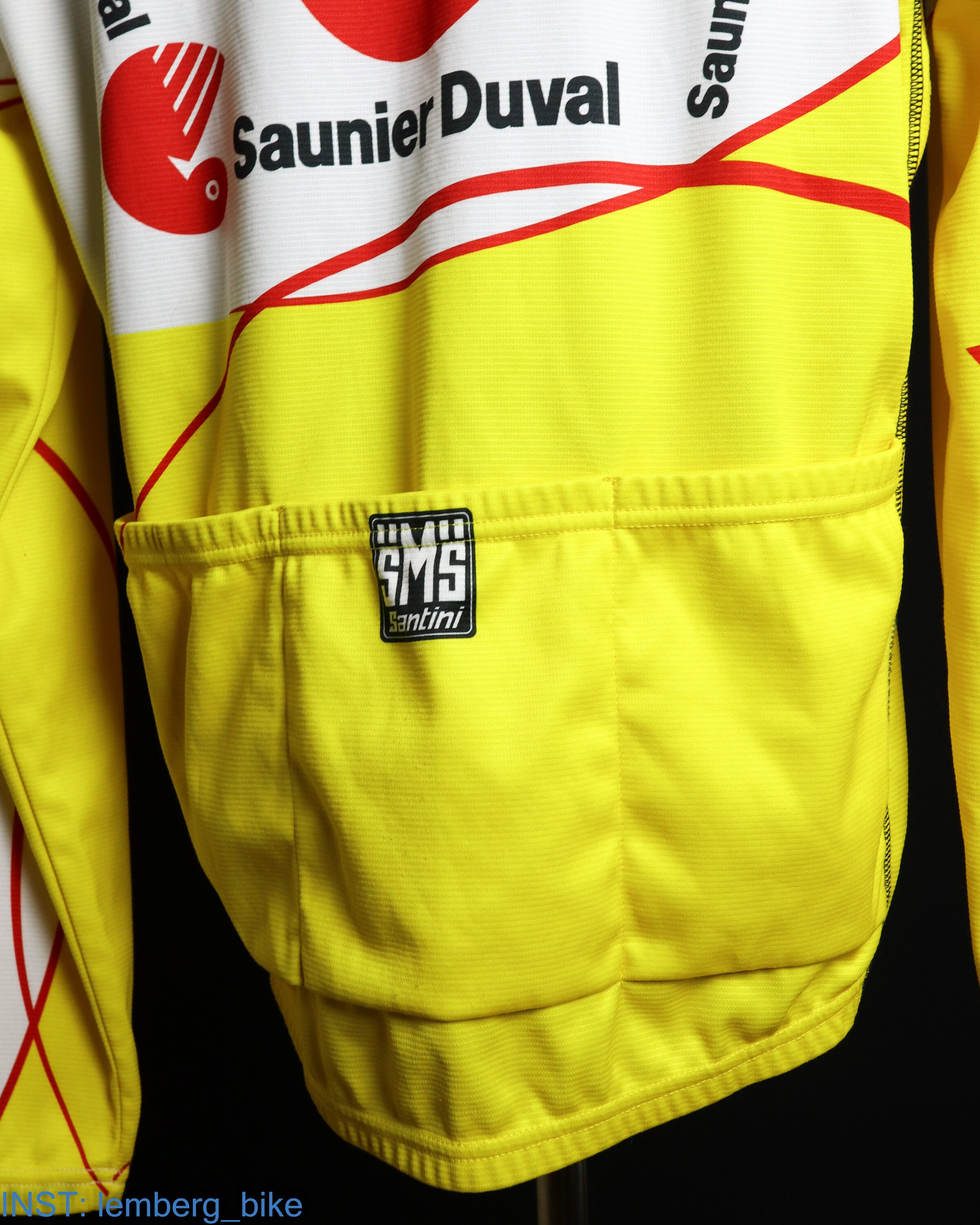 Maillot Veste Velo Sms Santini Saunier Duval Prodir Taille S Tour De