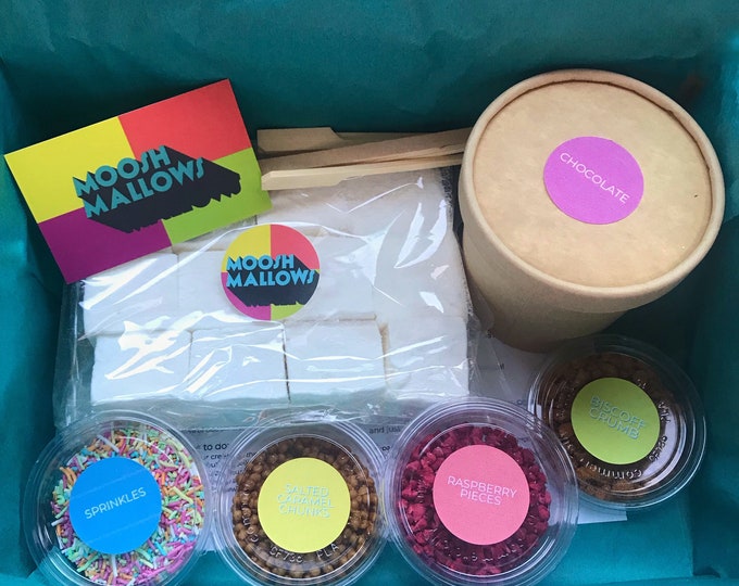 Moosh Fondue Box Marshmallow Dipping Kit Etsy