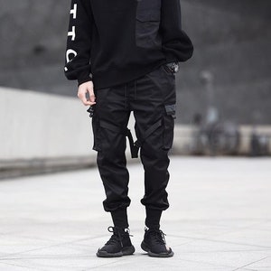 Blackout Multi-pocket Tactical Joggers Streetwear / Techwear Pants - Etsy