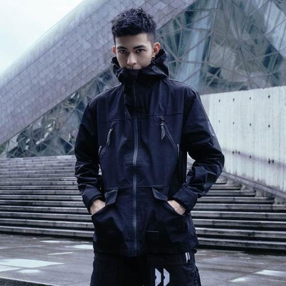 techwear jacket mens