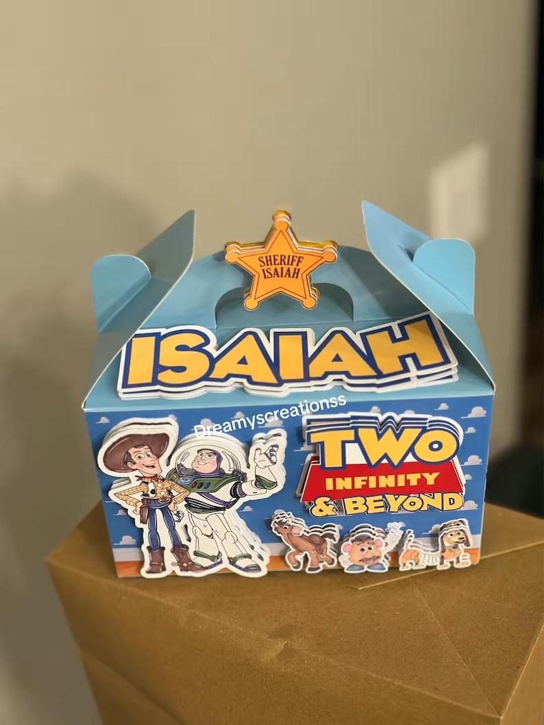 Toy Story Gavellåda / Goodiebag / Festgåvor / Festdekorationer bild 1