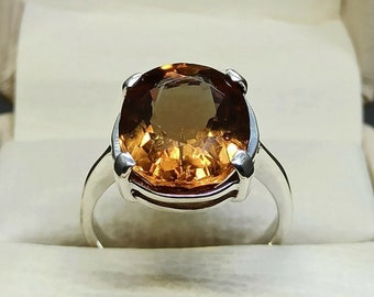 AAA+Natural Alexandrite Ring 5.25 Carat, 925 Sterling Silver, Handmade Ring For Men And Woman