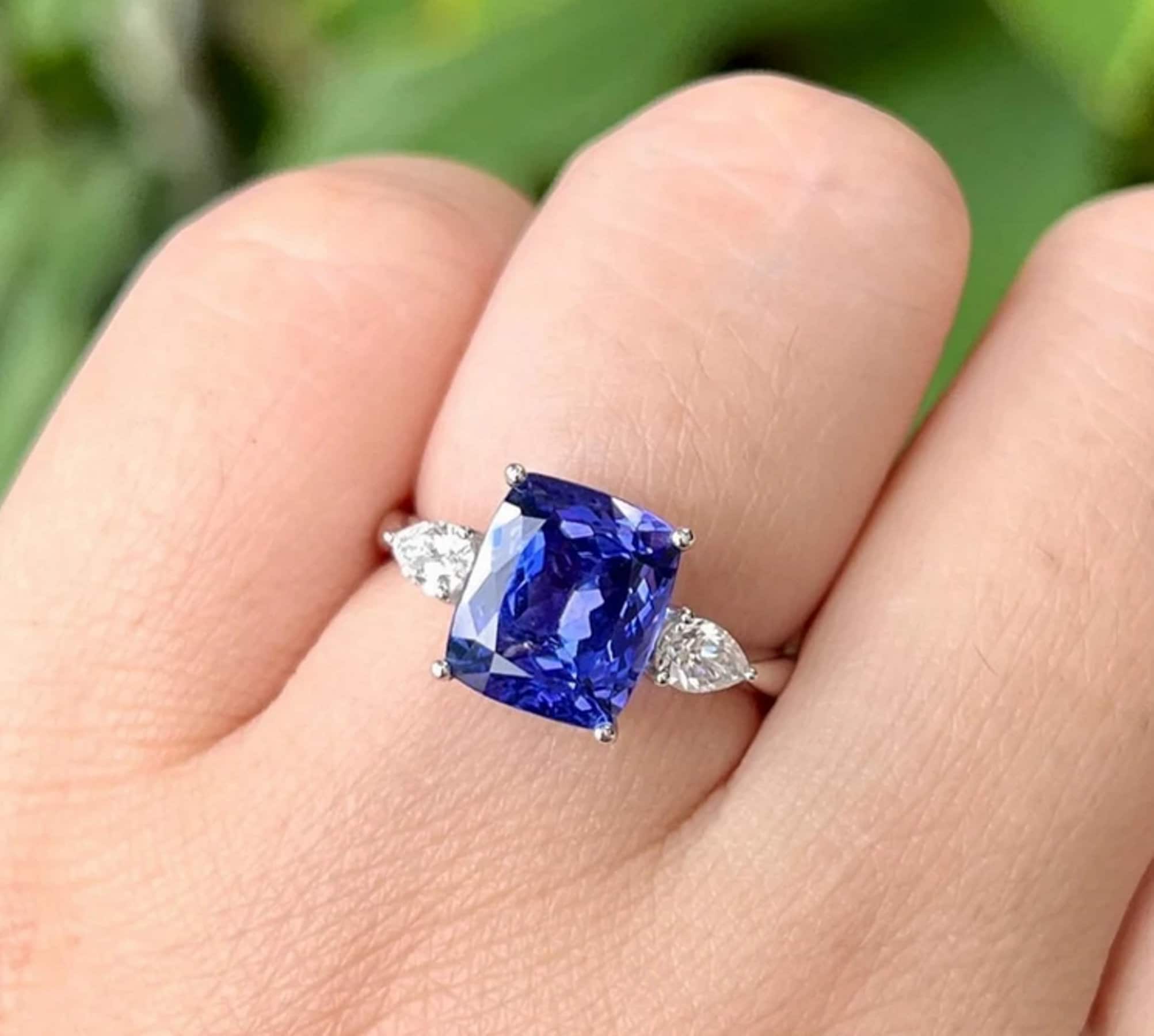1 carat tanzanite sale ring