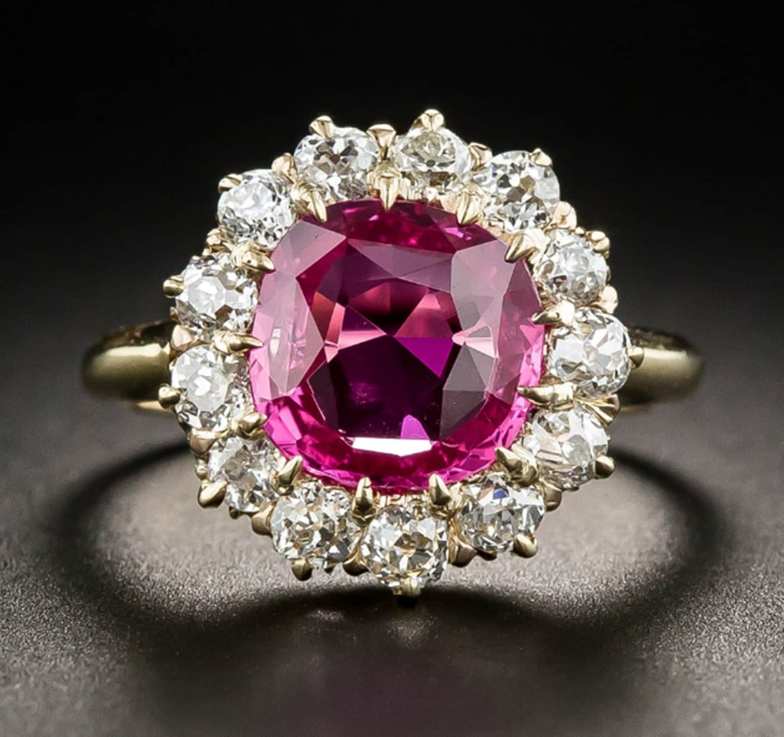 hot pink sapphire hot pink sapphire