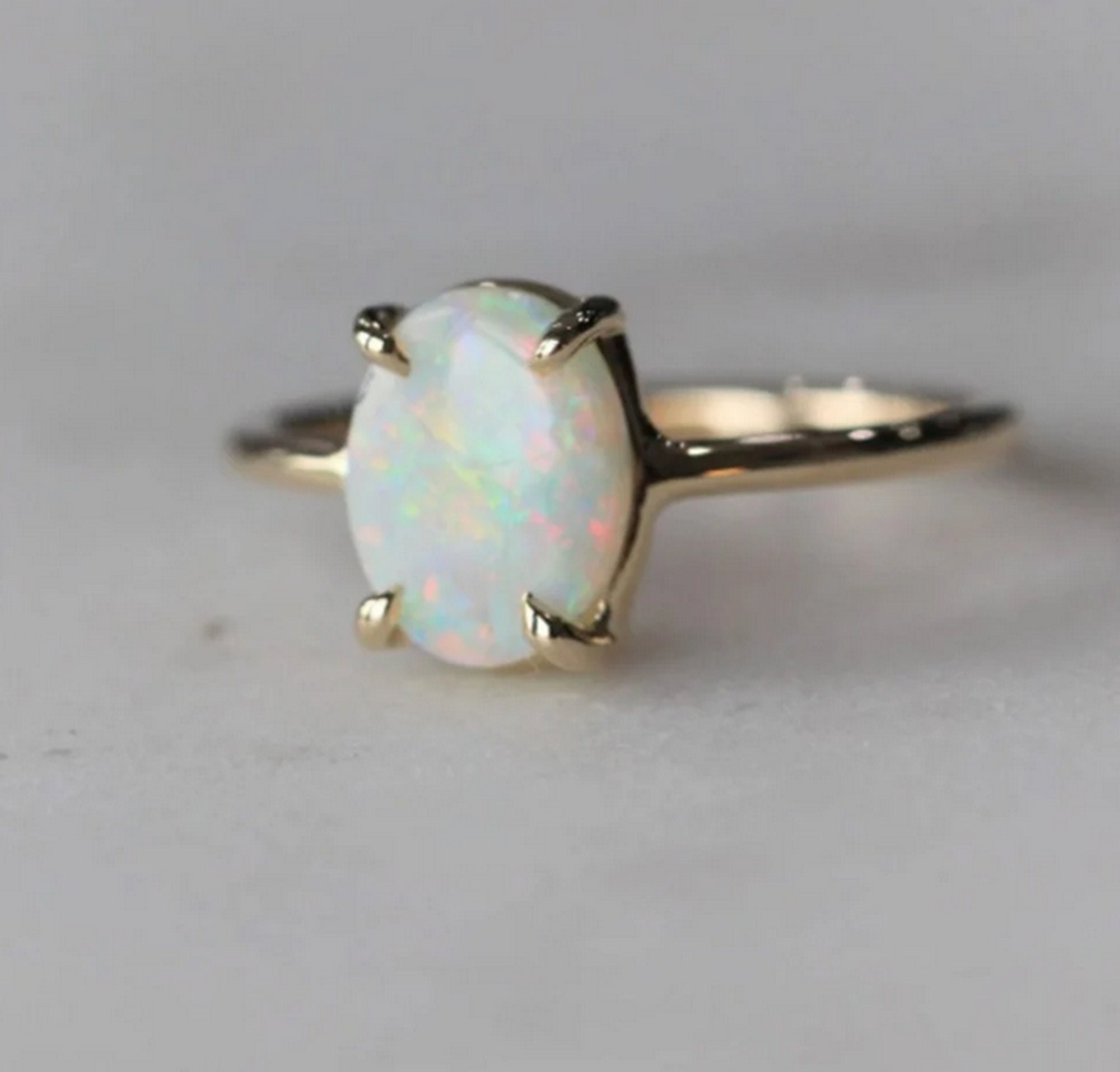 Tanishq cheap opal ring