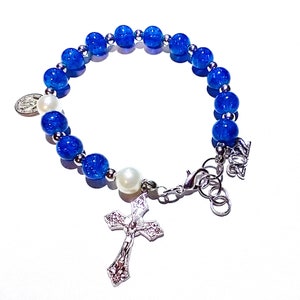 Bulk Rosary Bracelets | Custom Rosaries in School Colors | Class Gifts for Graduation | Confirmation Gifts | Graduation Gifts for Catholics
